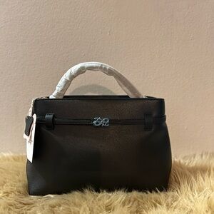 Black Satchel with Sleek Modern Design